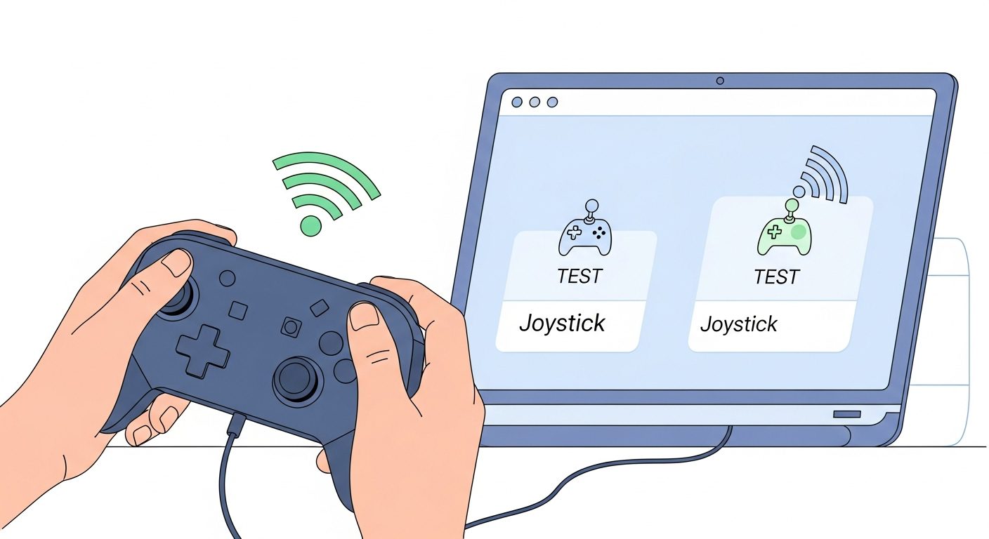 Nintendo Switch Pro Controller Tester