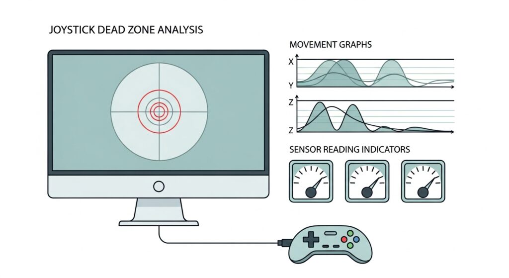 Advanced Diagnostics: Dead Zones & Sensor Check