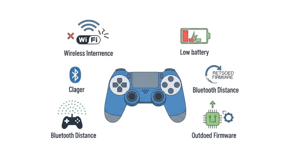 Causes of PS4 Controller Input Delay