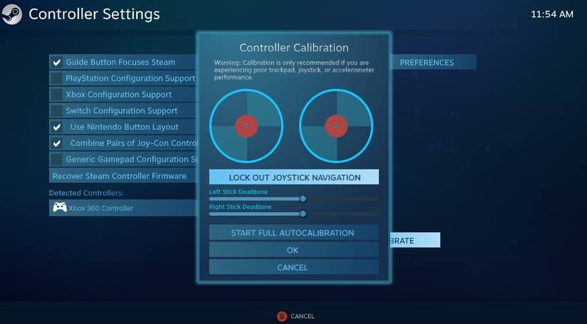How to Calibrate Your Gaming Controller via Steam