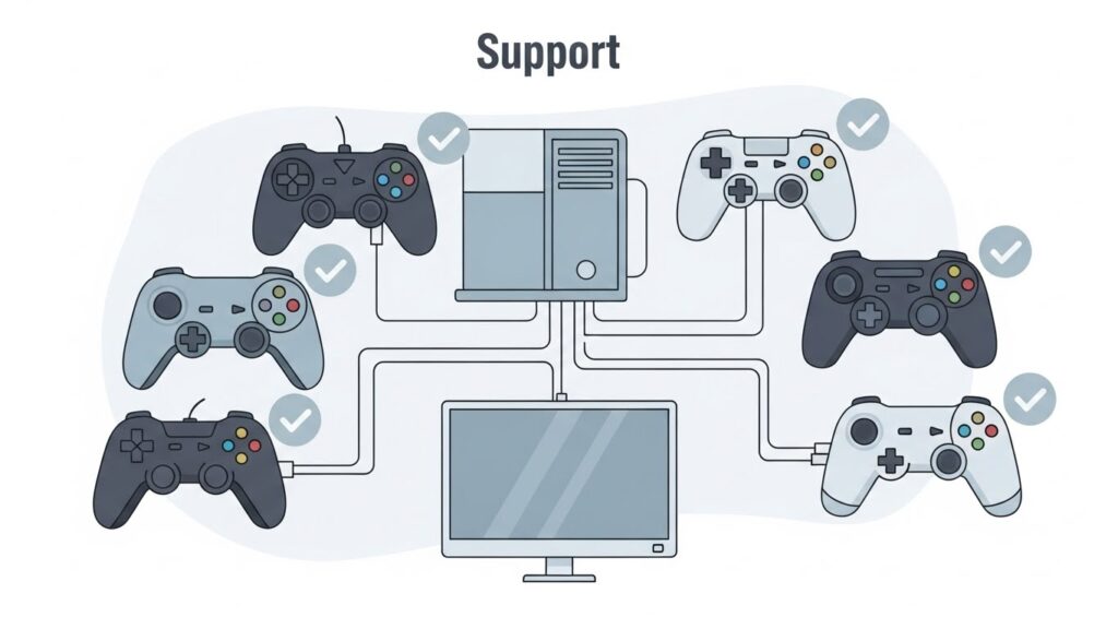 Supported Gamepads and Compatibility on Steam