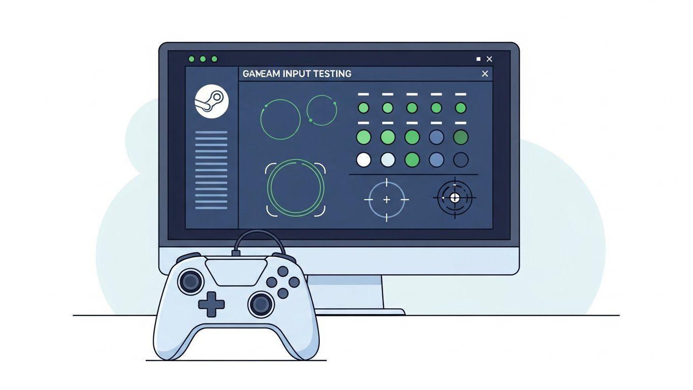 How to Test Gamepad Inputs for Steam Games